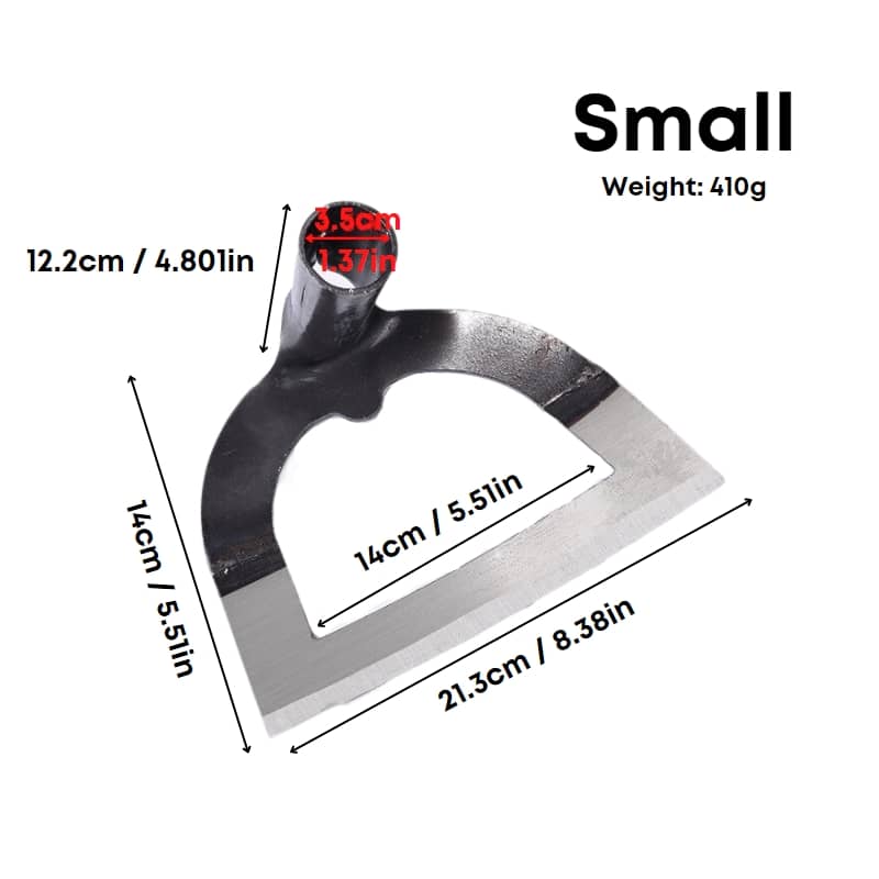 HolloHoe® 2.0 – Unkrauthacke aus gehärtetem Stahl