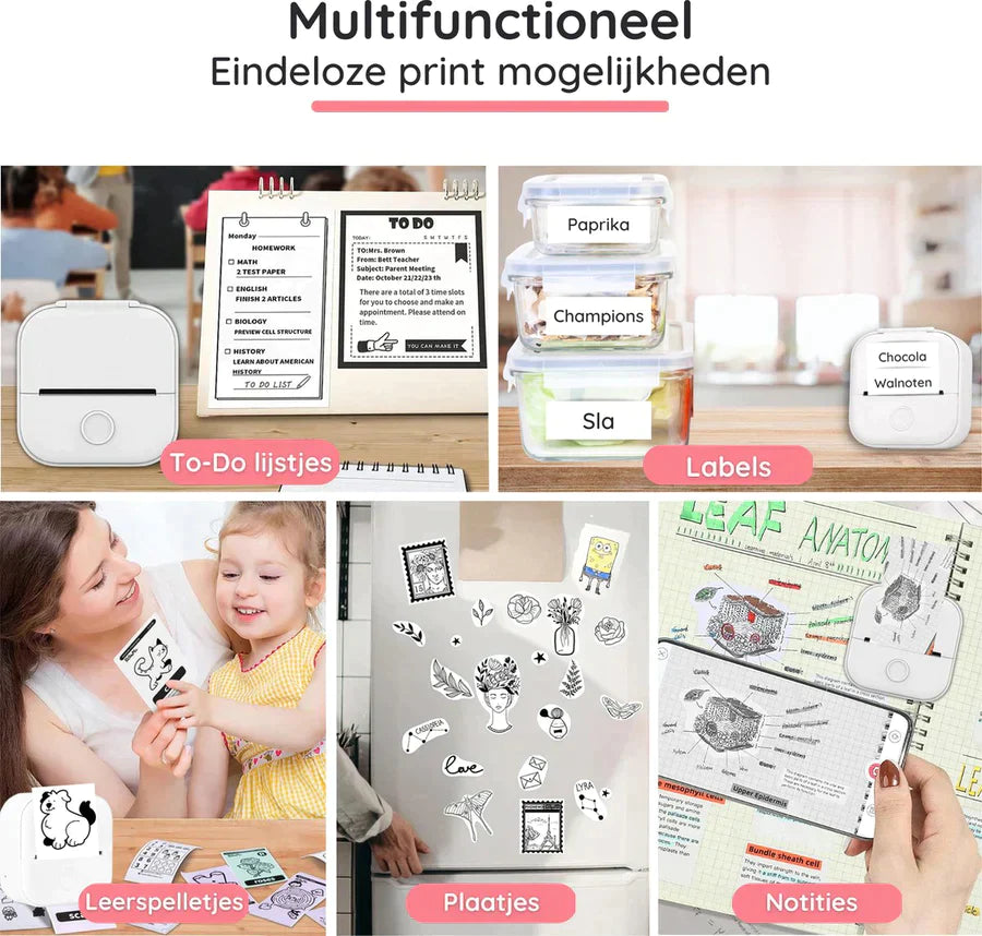 50% RABATT | Mini Printer™ + gratis Druckerpapier - Der Drucker, der nie Tinte braucht!