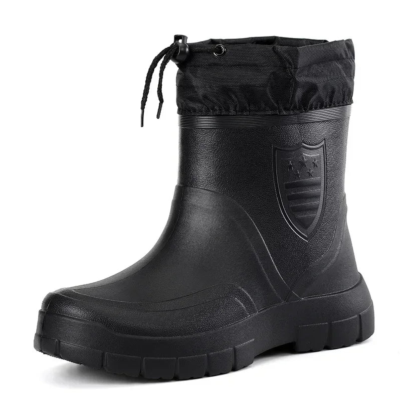 StormGuard™ – Winter Winddichte Baumwollregenstiefel