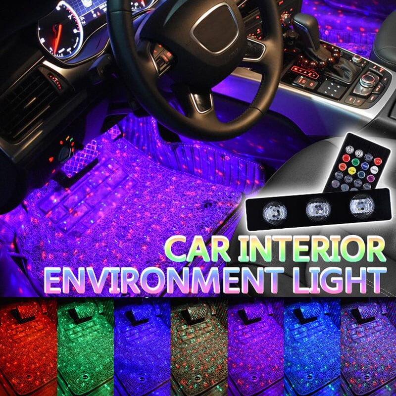 Nebula Car Lights™ | 7 Farben, ferngesteuert, Music Sync