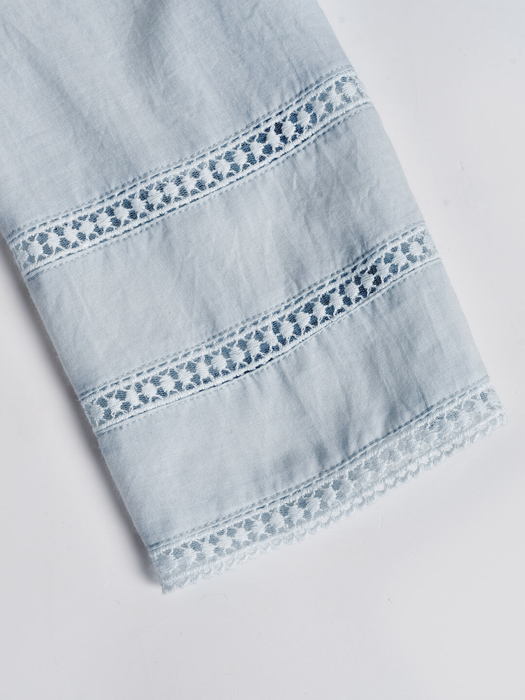Fiona 100% Baumwolle Denim Blau Midi Kleid