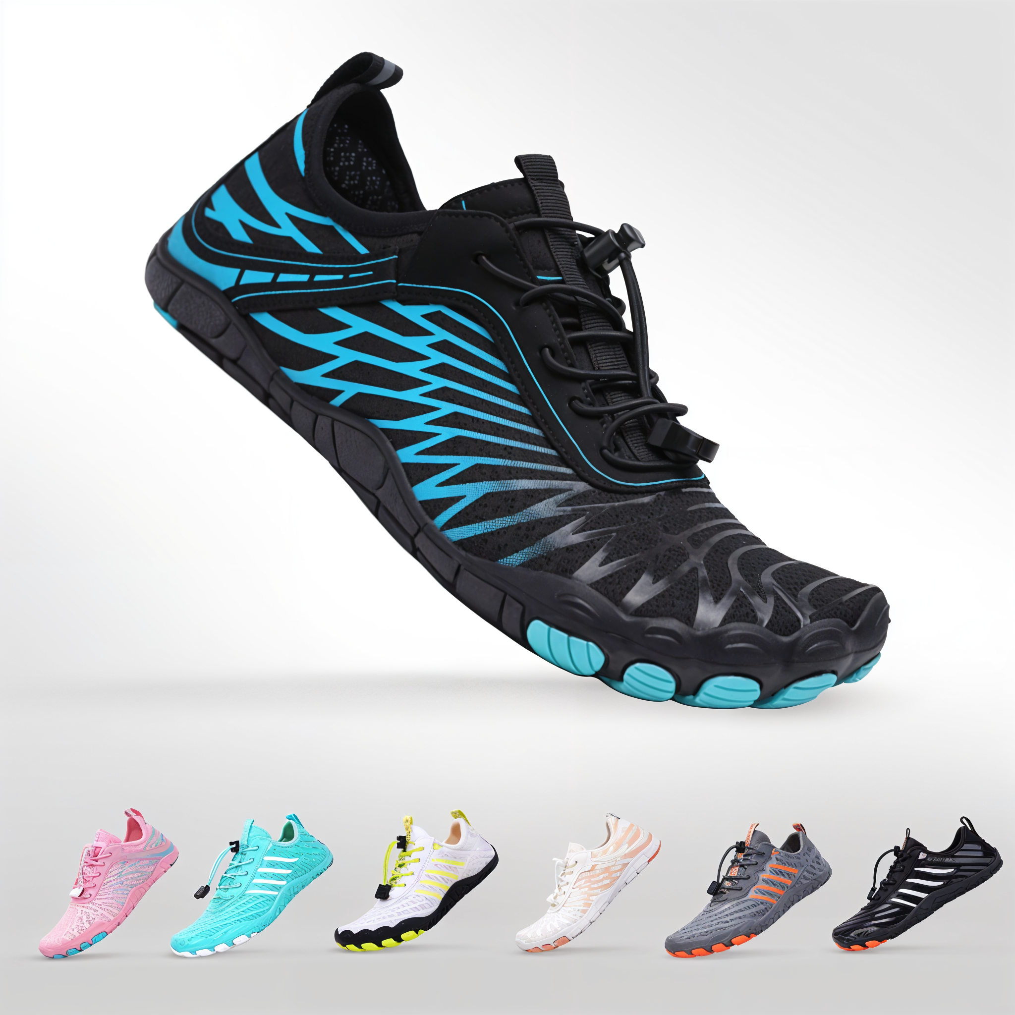 Rutschfeste Barfußschuhe für gesunde Füße (Unisex) + KOSTENLOSER Schuhreinigungsbürste