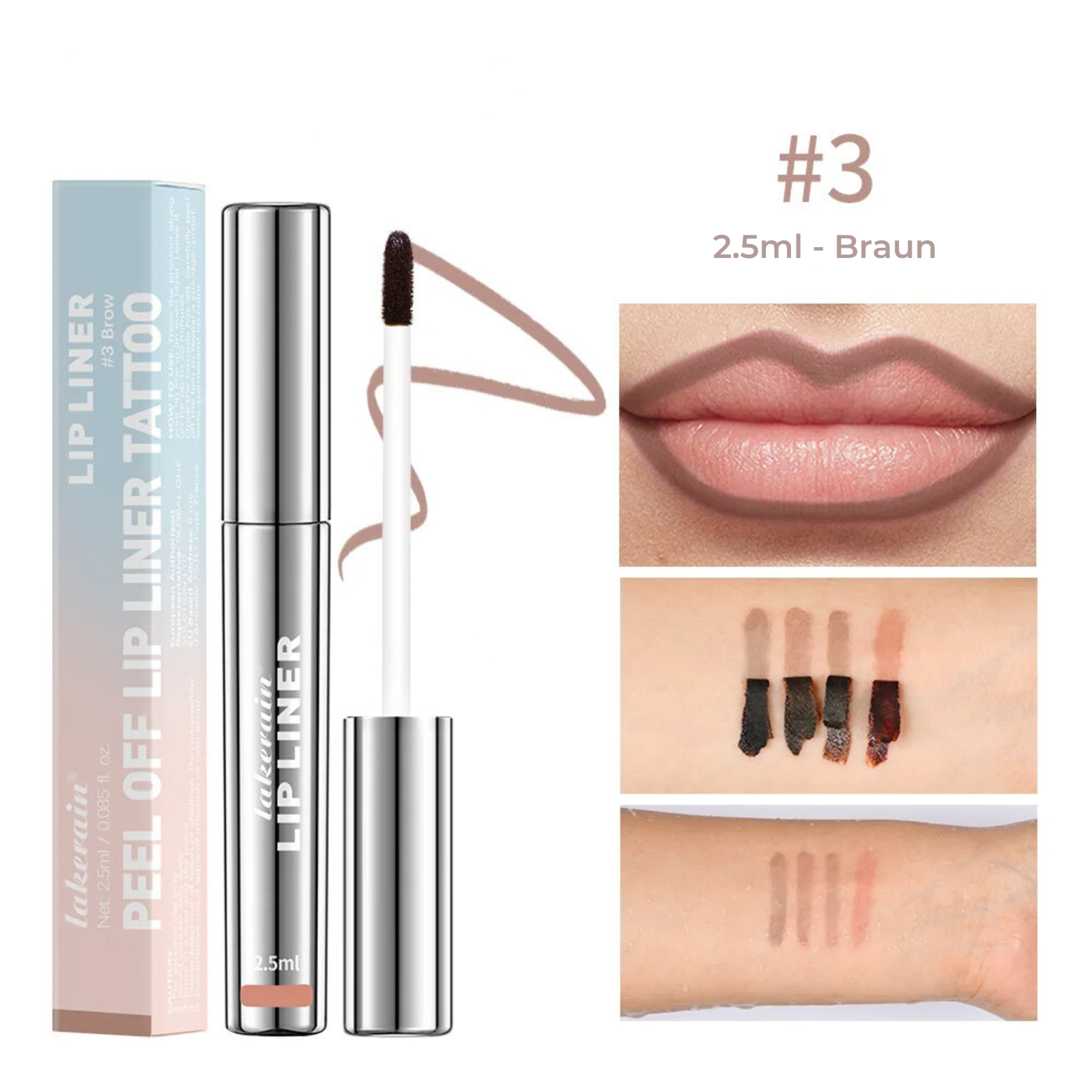 Wasserfester Lip Liner Peel-Off Tattoo Lipgloss [Heißer Verkauf!]