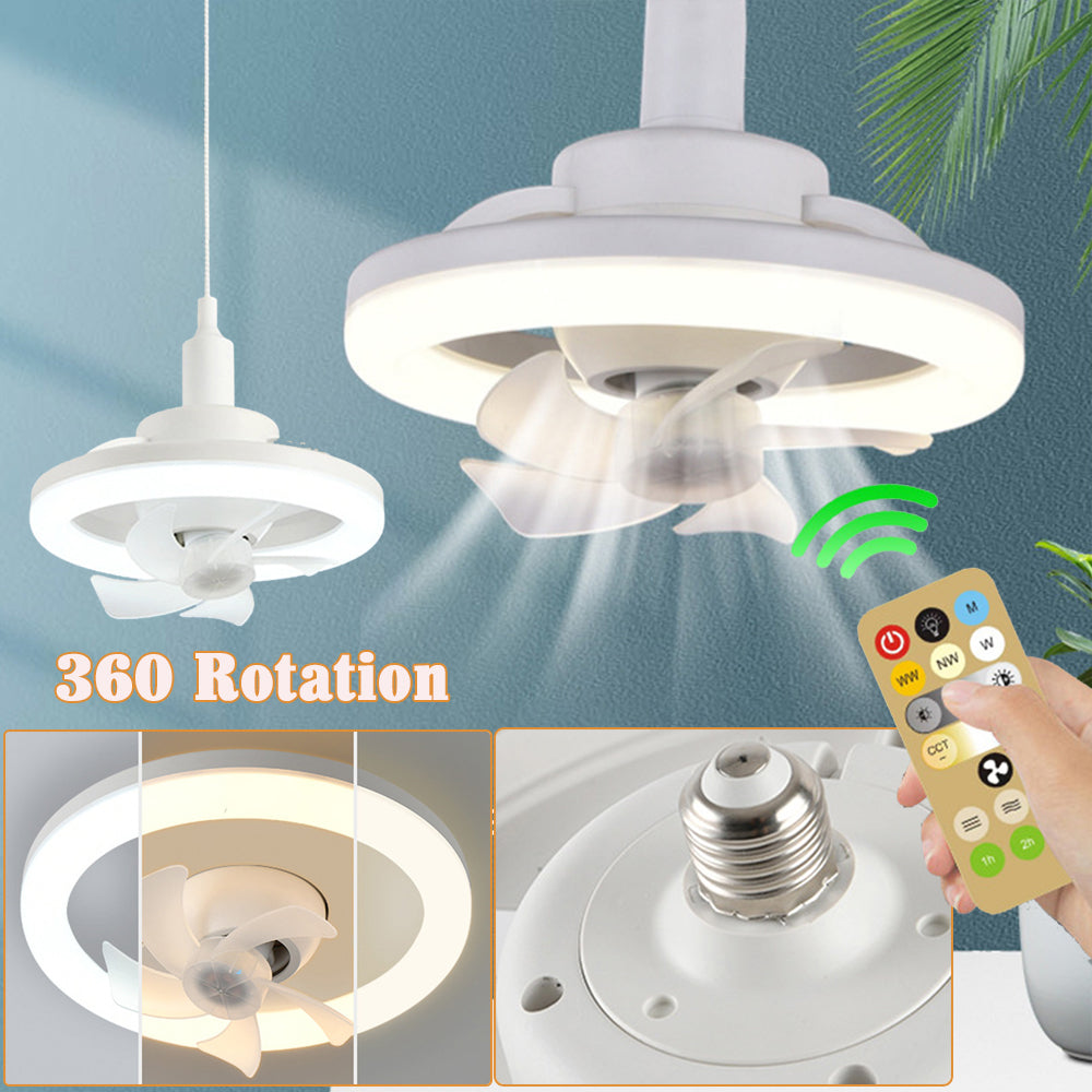 LED Light Ceiling Fan™ - Reindrehen und fertig!