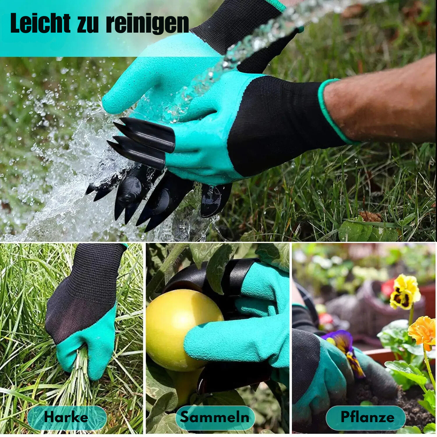 Handklauen-Gummihandschuhe