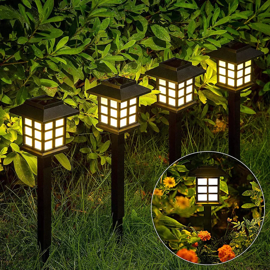 2+2 GRATIS | LuminaQuad™ - Solar LED Gartenlampe [Letzter Tag Rabatt]