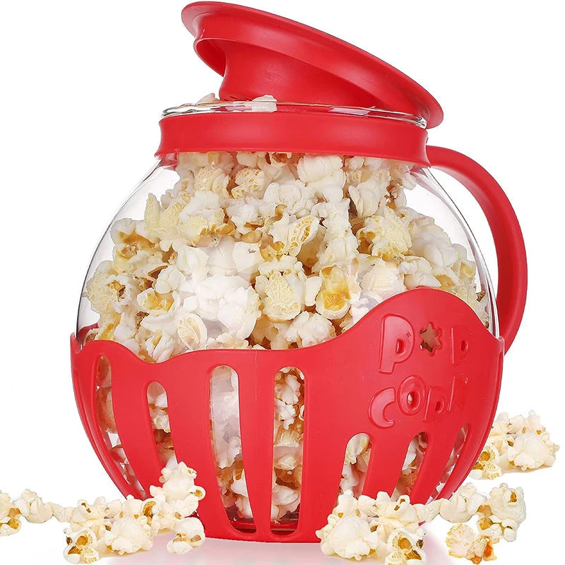 2.25QT Mikrowelle Glas Popcorn Popper (50% RABATT)