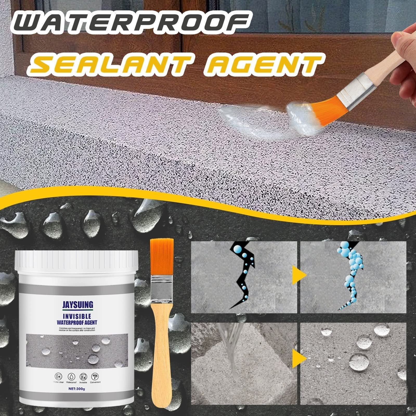 UltraSeal™ | Superstarkes, unsichtbares, wasserdichtes Anti-Leck-Mittel