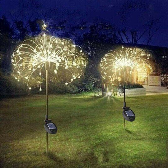 1+1 Gratis | GartenSprankle™ - Einzigartige Solar-Gartenfeuerwerk-Lampe für Ihren Garten