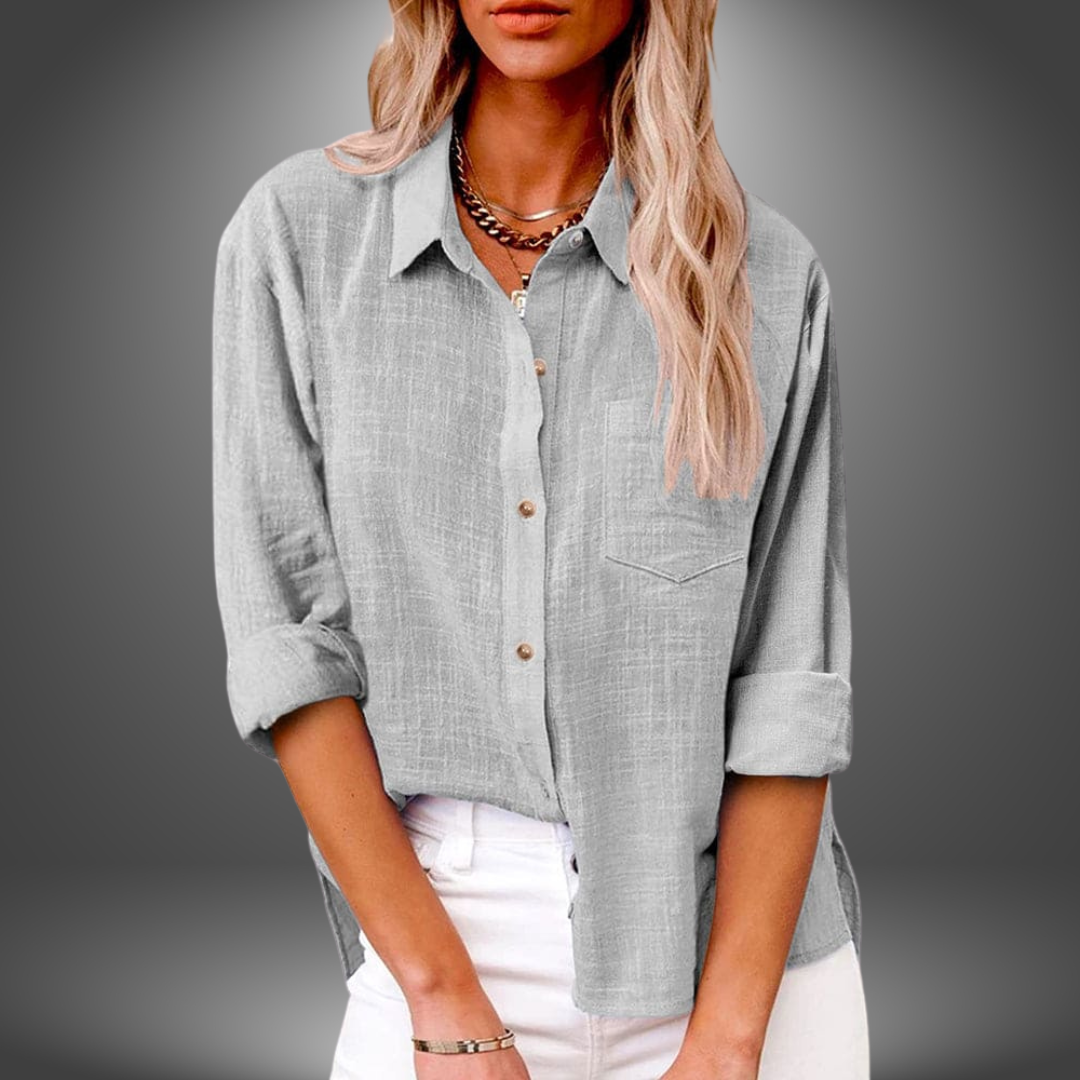 Premium Leinenbluse