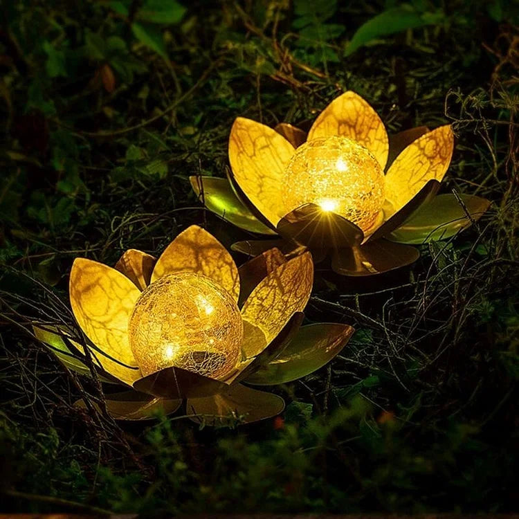 KAUFEN SIE 1 GET 1 GRATIS (2PCS) | LotusGlow™ - Solarbetriebene Lotus-Leuchte |