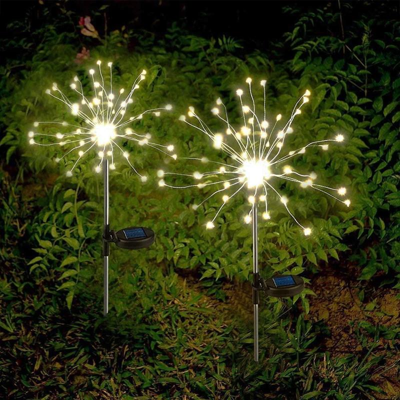 1+1 Gratis | GartenSprankle™ - Einzigartige Solar-Gartenfeuerwerk-Lampe für Ihren Garten