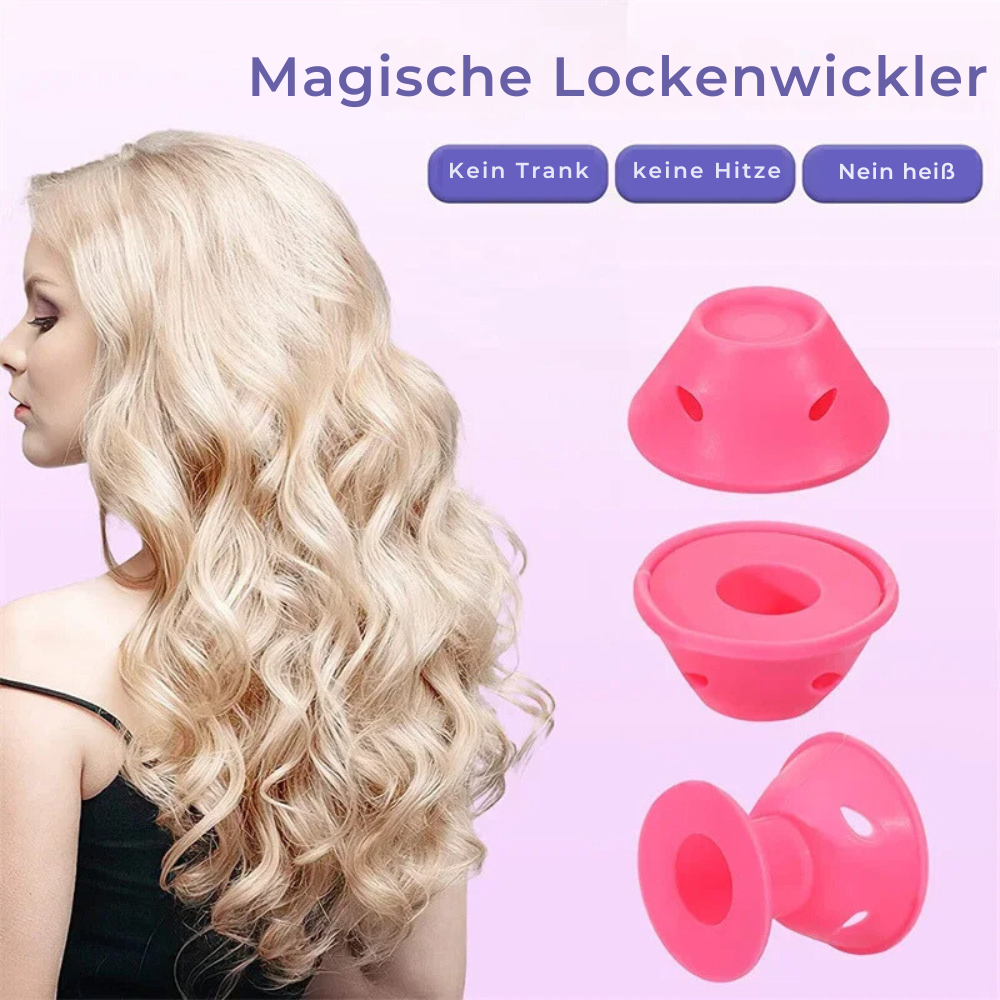 SoftSilk™ - Silikon Hitzefreie Lockenwickler