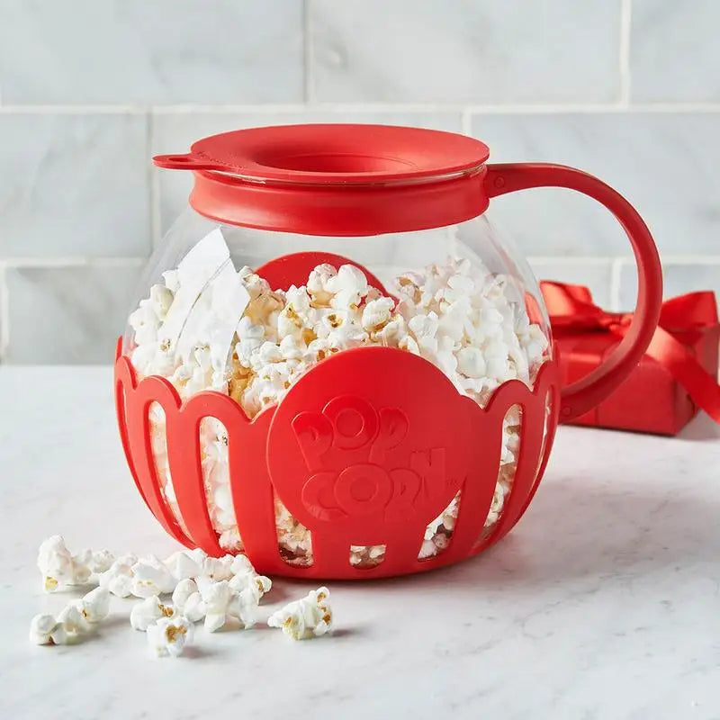 2.25QT Mikrowelle Glas Popcorn Popper (50% RABATT)