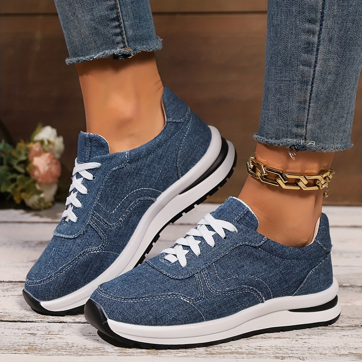 Izzy™ | Orthopädische Sneakers aus Denim