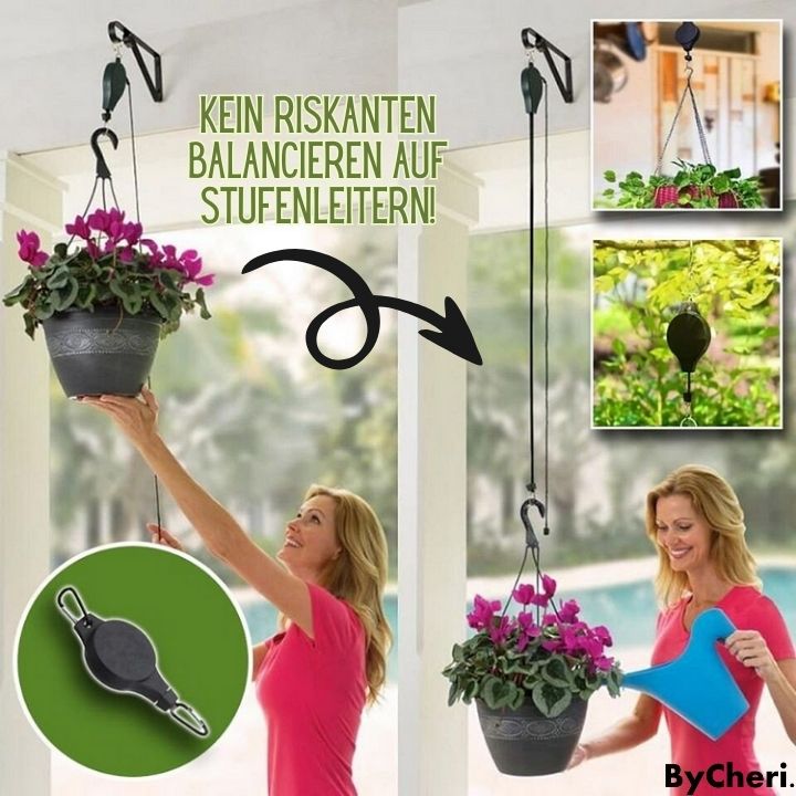 1+1 GRATIS | GreenLift™ - Pflanzenhaken-Riemenscheibe