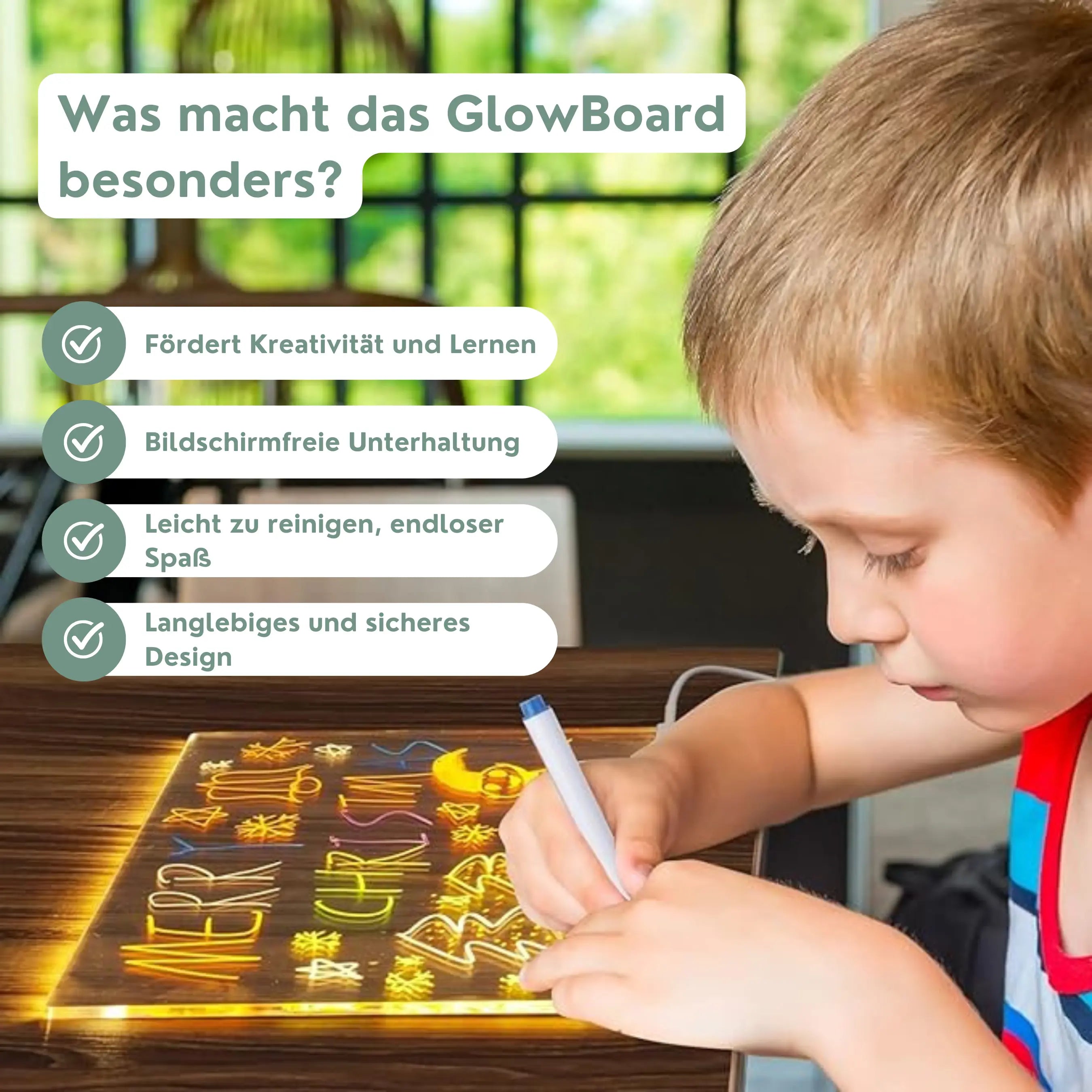 GlowBoard - LED-Zeichentafel für die Entwicklung