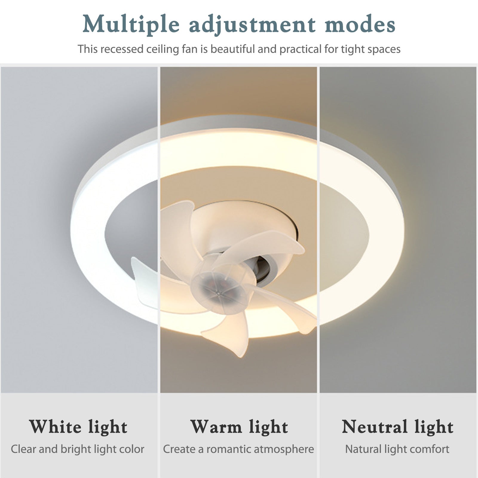 LED Light Ceiling Fan™ - Reindrehen und fertig!