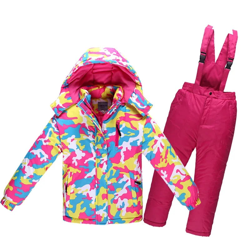 Kinder-Windbreaker-Winteranzug