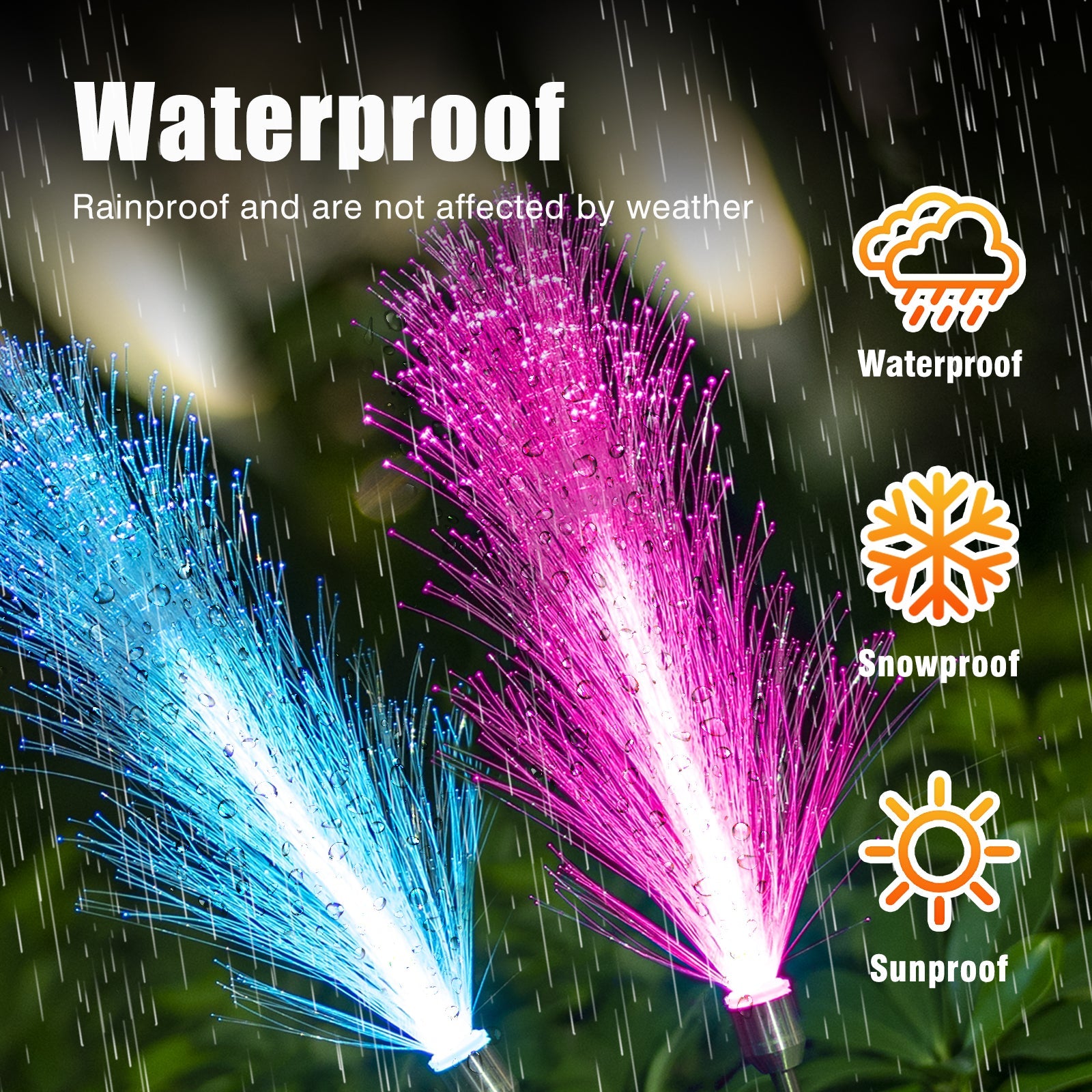 Neporal Solar-Gartenlichter Außen Deko