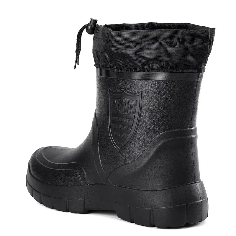 StormGuard™ – Winter Winddichte Baumwollregenstiefel