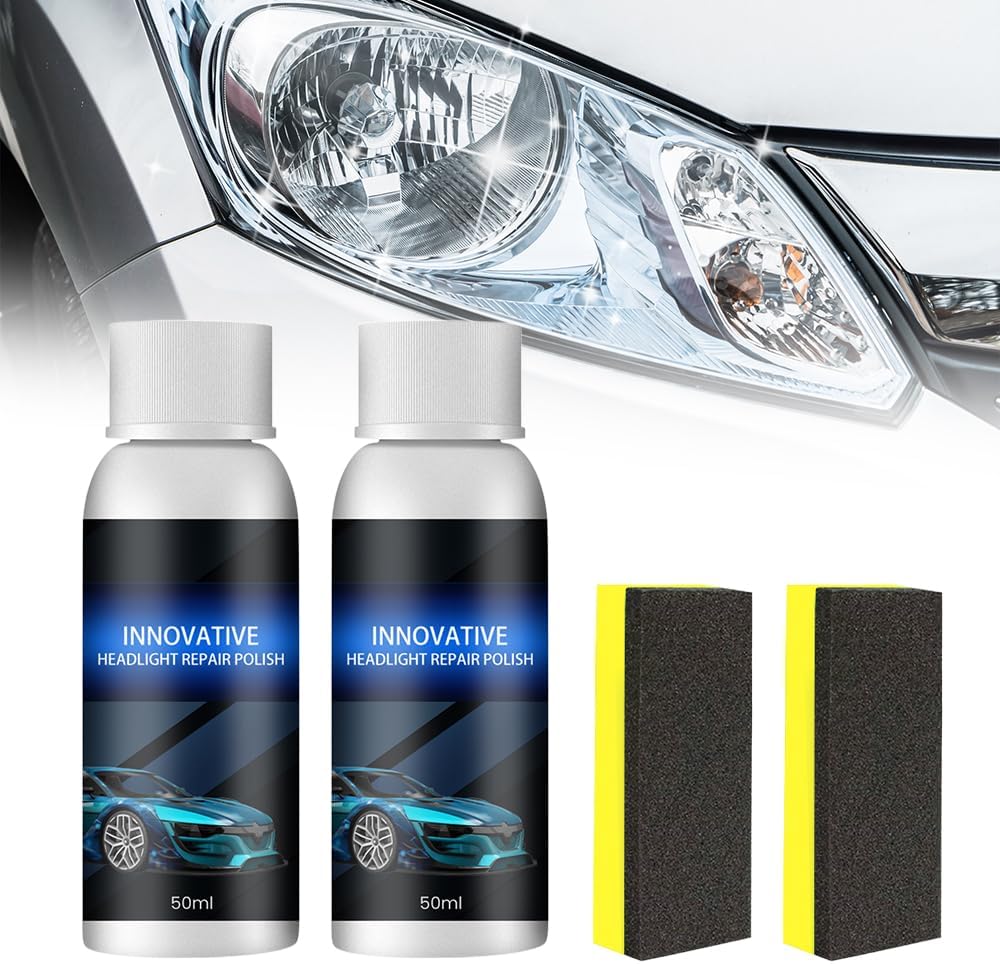 1+1 GRATIS  | LightBright™ - Scheinwerferreinigung und -schutz! + Freier Schwamm