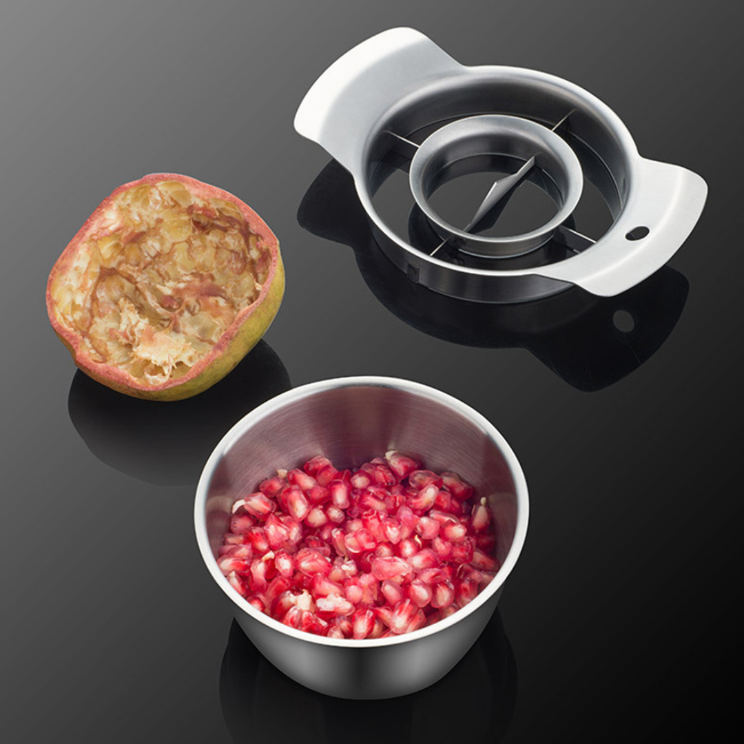 PulpEase Granatapfelschäler und Fruchtfleischseparator