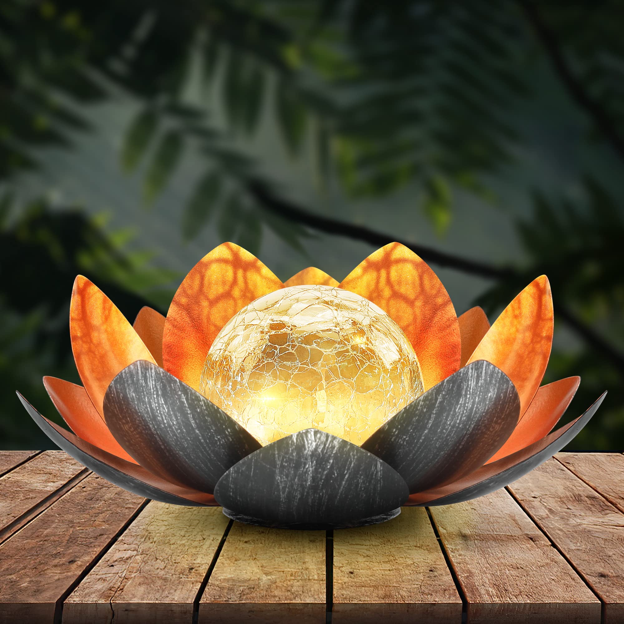 1+1 GRATIS | LotusGlow™ - Solarbetriebene Lotus-Leuchte [Letzter Tag Rabatt]