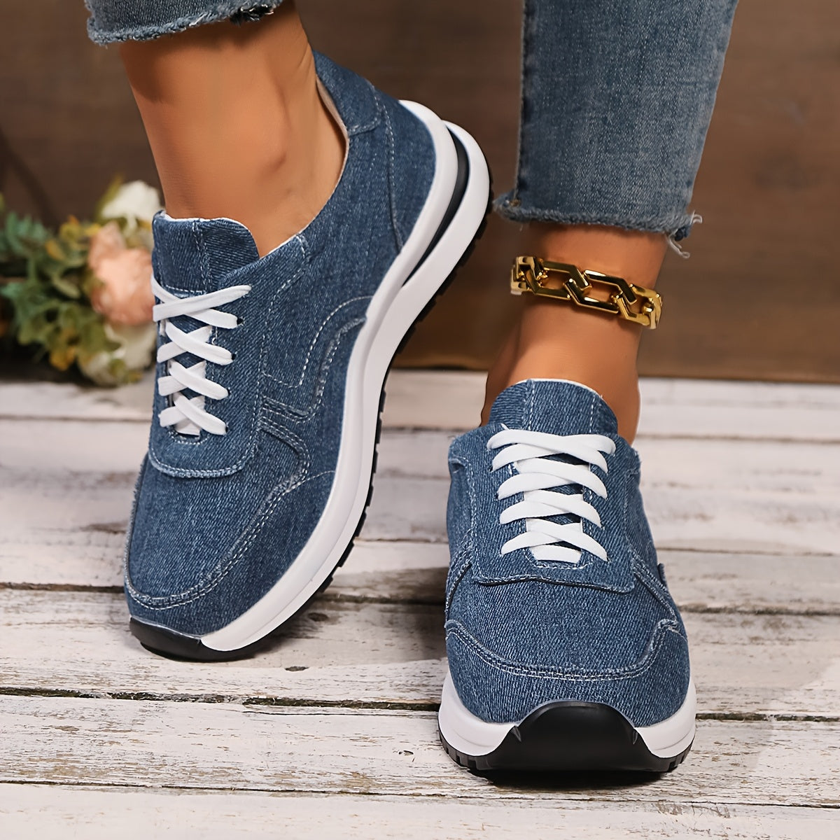 Izzy™ | Orthopädische Sneakers aus Denim