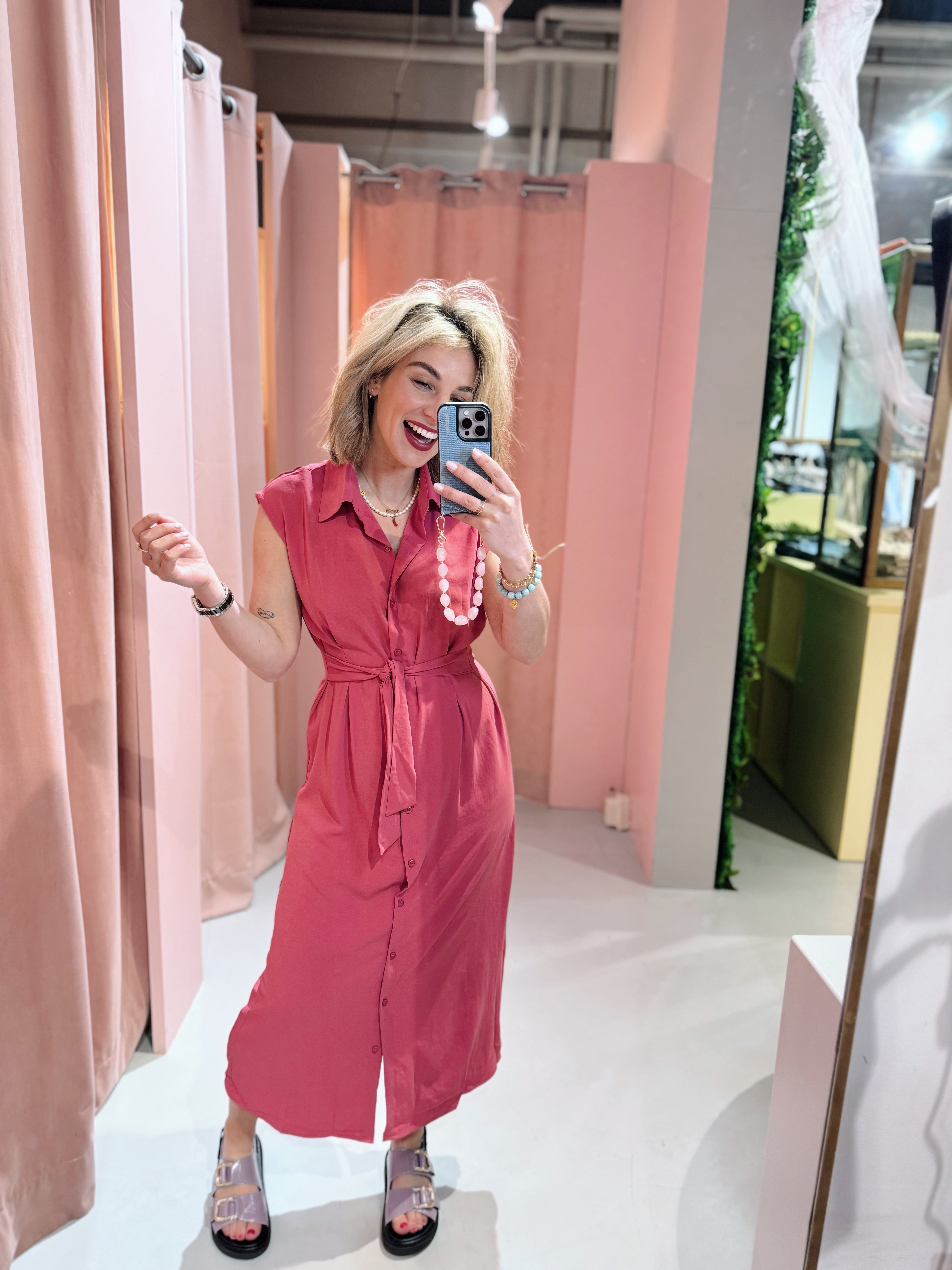 Wiesen Kleid - Rosa