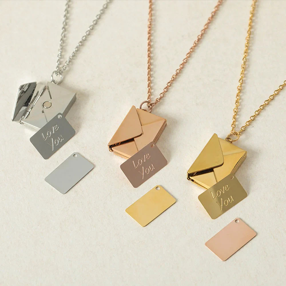 Love Envelope Necklace