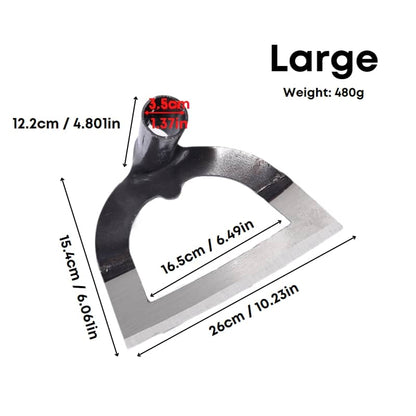 HolloHoe® 2.0 – Unkrauthacke aus gehärtetem Stahl