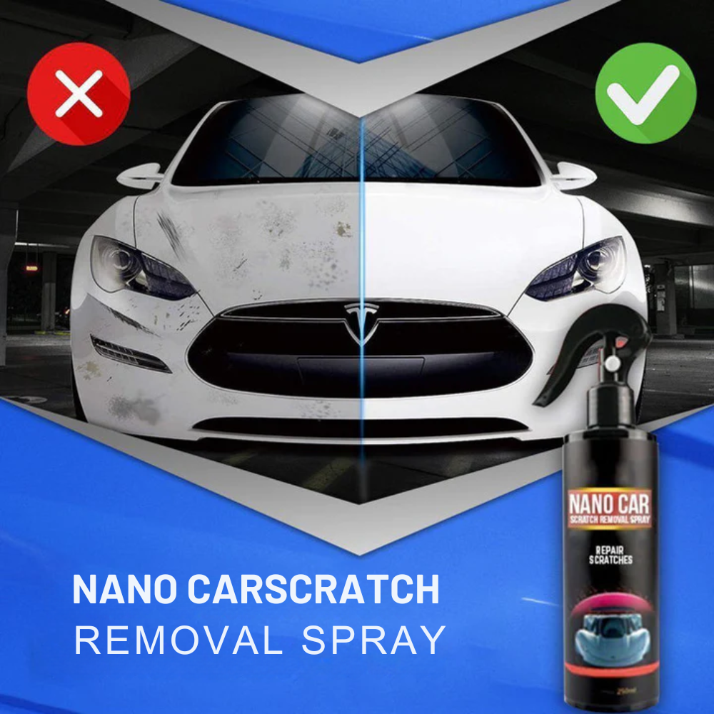 NanoGleam™ - Spray zur Entfernung von Kratzern am Auto | 1+1 Gratis