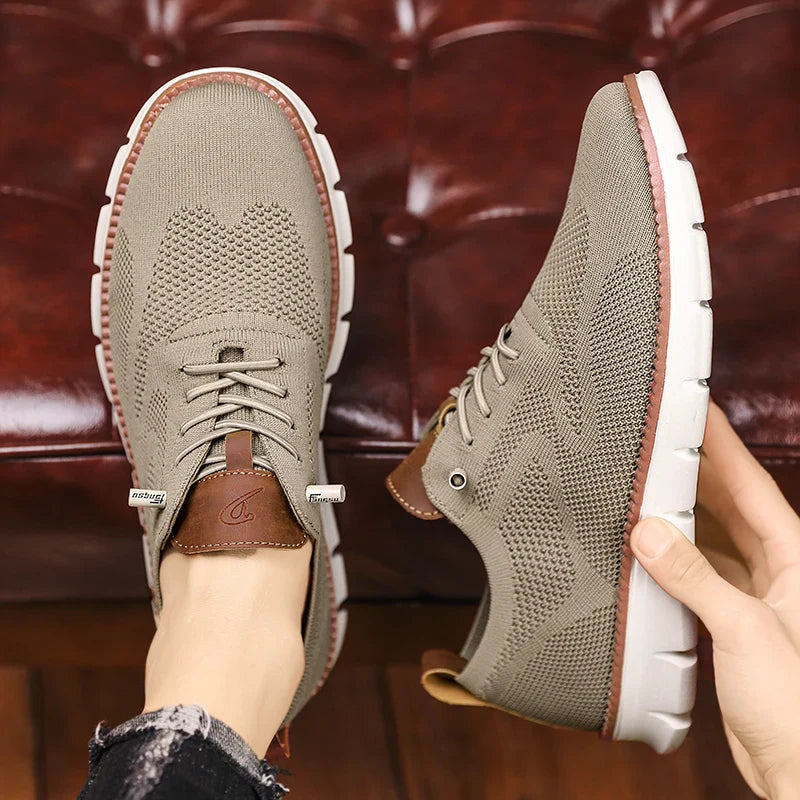 Lifestyle Freizeit Sneakers Beige