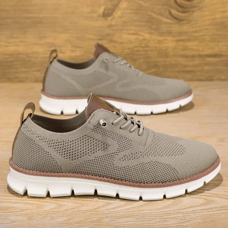 Lifestyle Freizeit Sneakers Beige