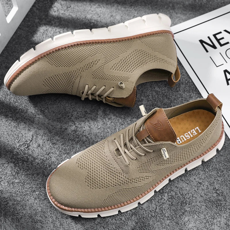 Lifestyle Freizeit Sneakers Beige