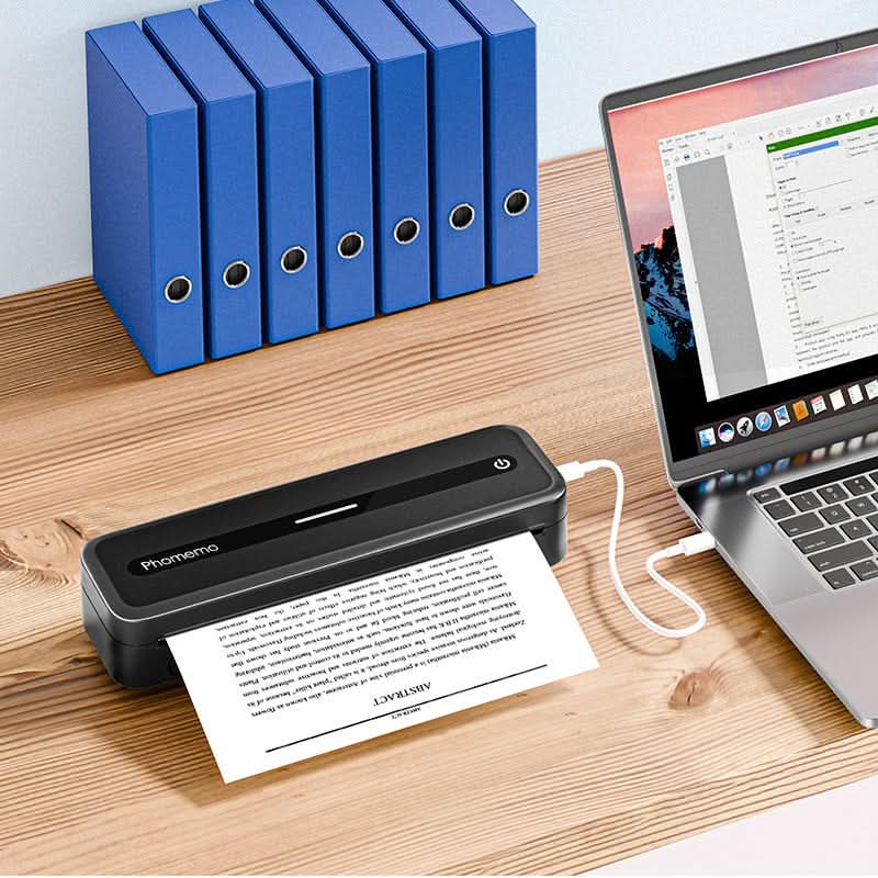 Kompakter, kabelloser Thermodrucker – Drucken ohne Tinte