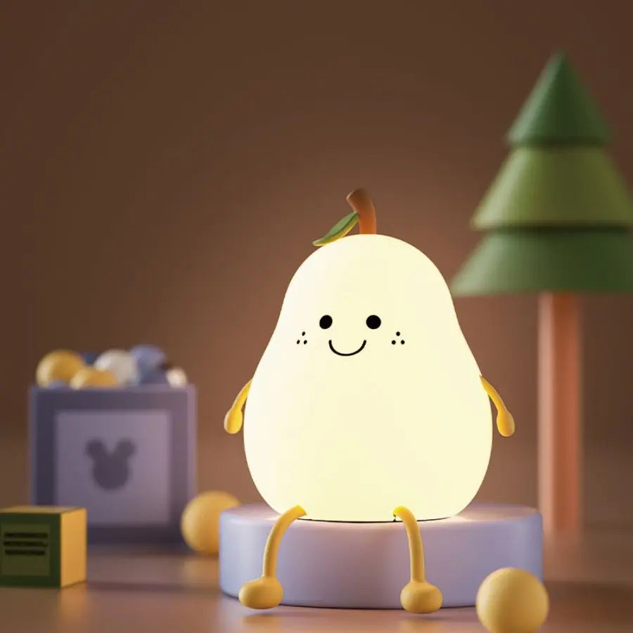 Wiederaufladbare Silikon-Nachtlampe für Kinder