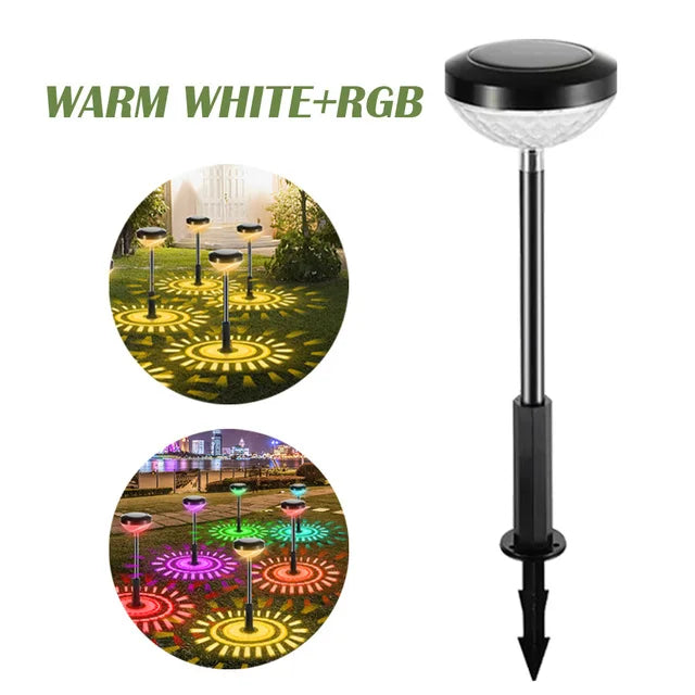 Garten Außen Solar LED Rasenlichter