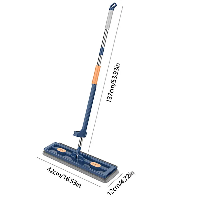 Self-standing Slide microfibre floor mop