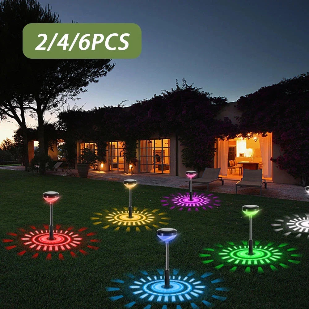 Garten Außen Solar LED Rasenlichter