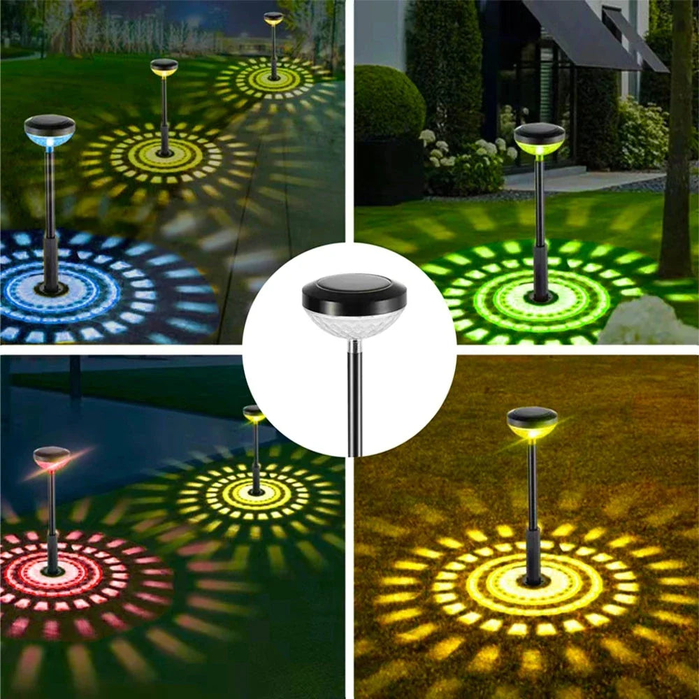 Garten Außen Solar LED Rasenlichter