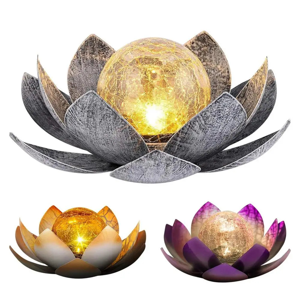 KAUFEN SIE 1 GET 1 GRATIS (2PCS) | LotusGlow™ - Solarbetriebene Lotus-Leuchte |