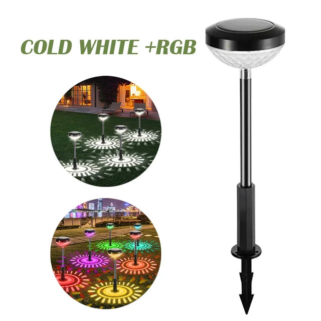 Garten Außen Solar LED Rasenlichter