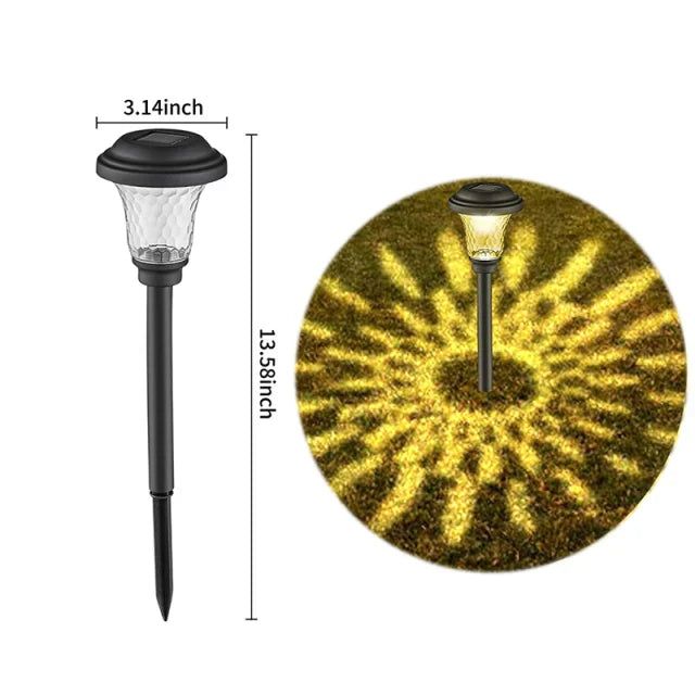 Garten Außen Solar LED Rasenlichter