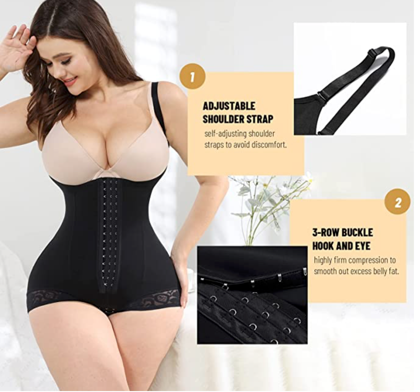 Bodysuit Shapewear- Formen, Stützen & Optimieren