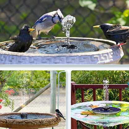 Solarbetriebene Wasserpumpe – Für Vogelbad, Teich & Gartendeko