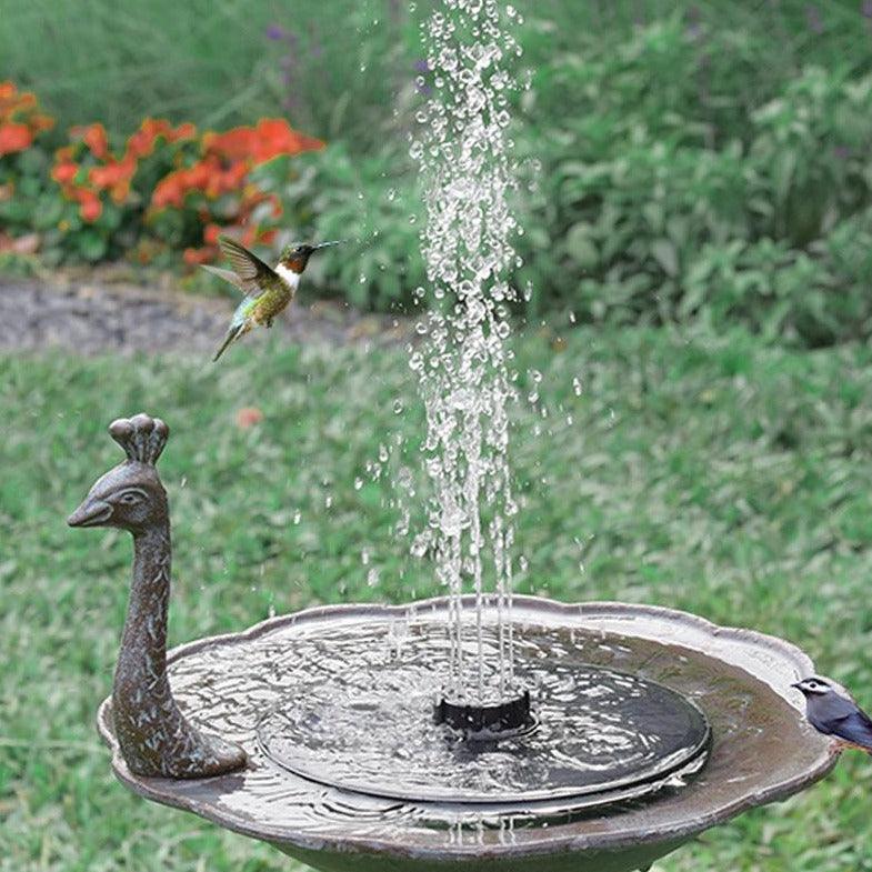 Solarbetriebene Wasserpumpe – Für Vogelbad, Teich & Gartendeko
