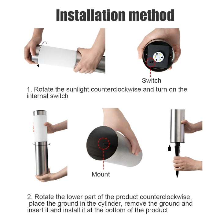 1+1 Gratis | Glowdrical™ - Säulenförmige LED-Leuchte Pathway