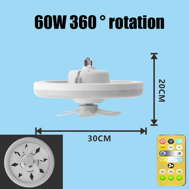 LED Light Ceiling Fan™ - Reindrehen und fertig!